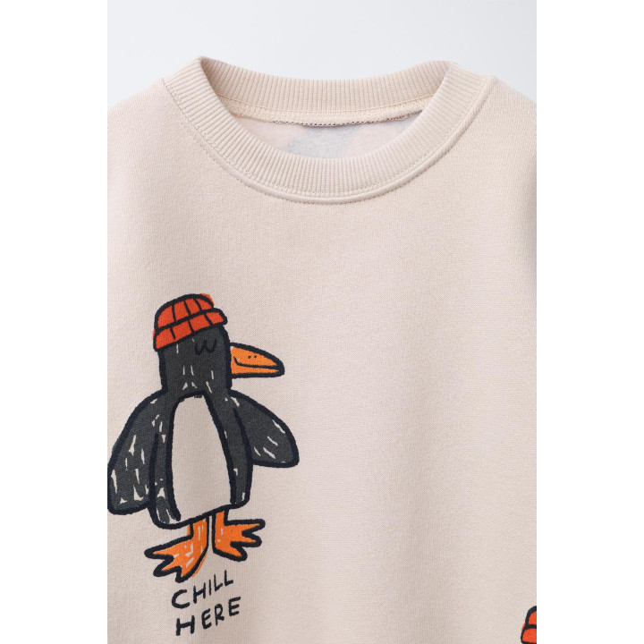 КОМПЛЕКТ ДЖОГГИНГОВЫЙ С ПИНГВИНАМИ