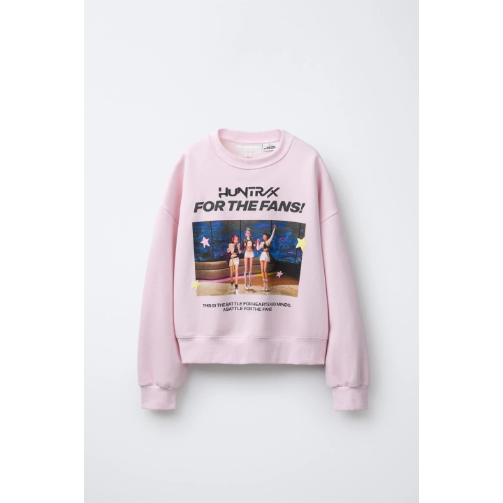 Свитшот kpop demon hunters™ netflix © с принтом