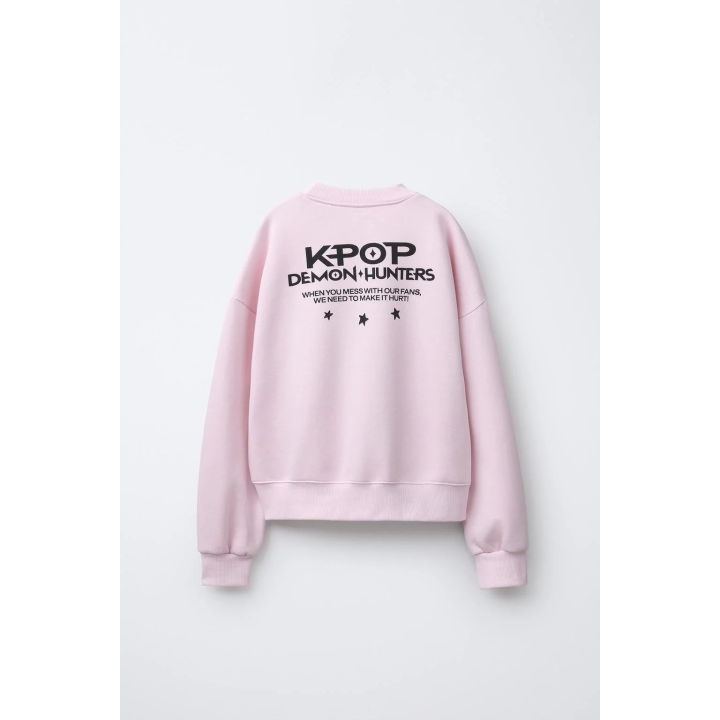 Свитшот kpop demon hunters™ netflix © с принтом
