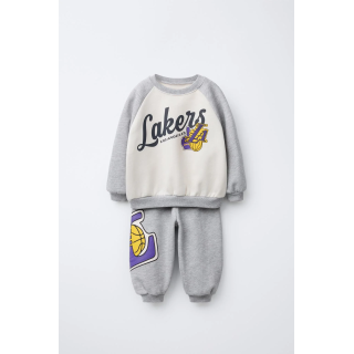 Костюм для бега nba - лос-анджелес лейкерс: свитшот и брюки для бега