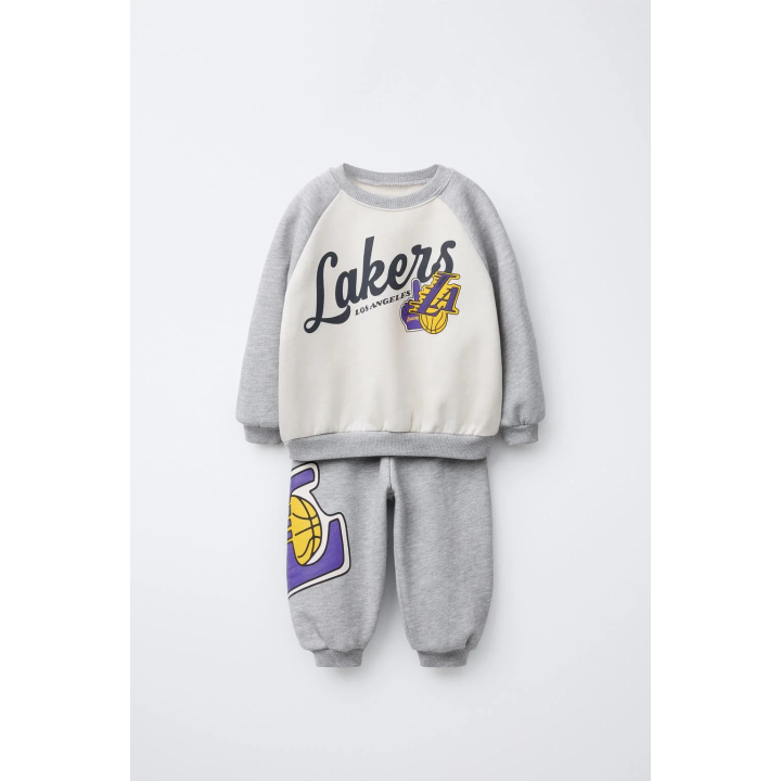 Костюм для бега nba - лос-анджелес лейкерс: свитшот и брюки для бега