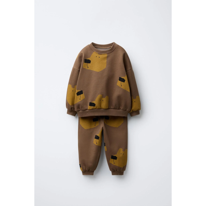 КОМПЛЕКТ ИЗ ТОЛСТОВКИ И БРЮК-ДЖОГГЕРОВ «МЕДВЕДИ»