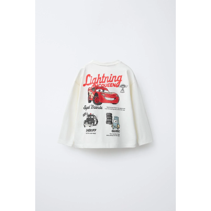 ФУТБОЛКА С ПРИНТОМ ТАЧКИ МОЛНИЯ МАККУИН © DISNEY