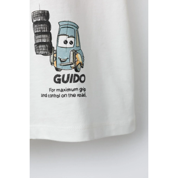 ФУТБОЛКА С ПРИНТОМ ТАЧКИ МОЛНИЯ МАККУИН © DISNEY