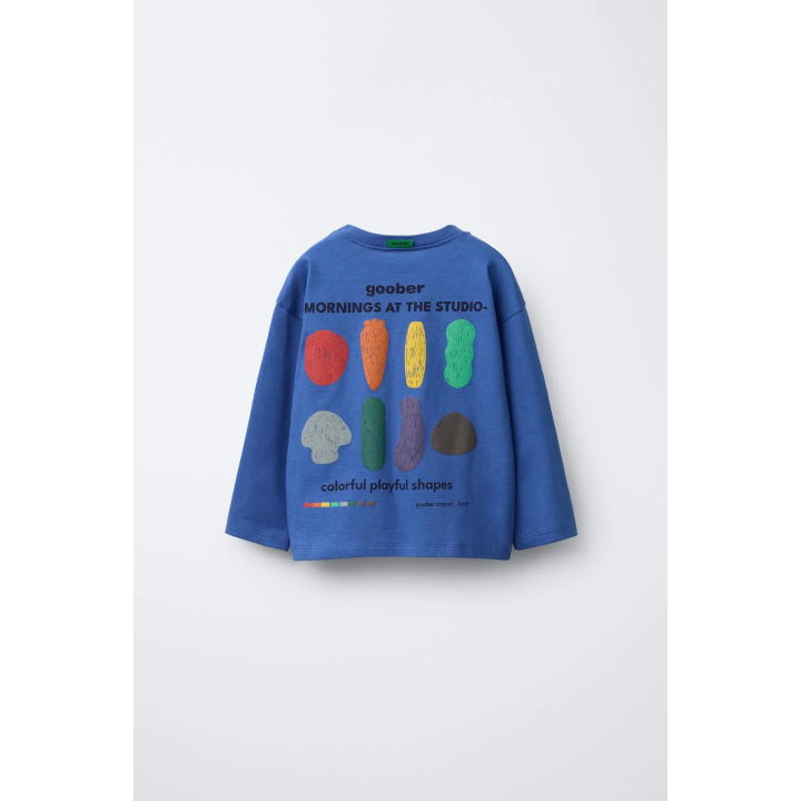 Футболка medium weight goober® бренда zara