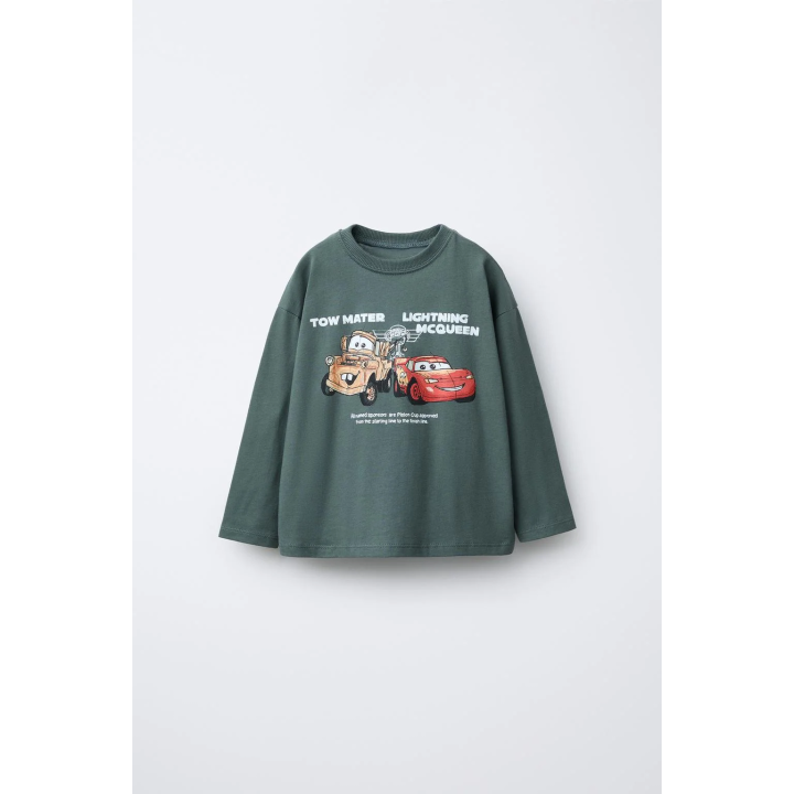 ФУТБОЛКА С ПРИНТОМ ТАЧКИ МОЛНИЯ МАККУИН © DISNEY