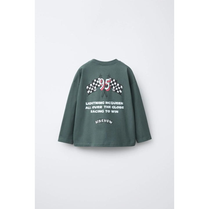 ФУТБОЛКА С ПРИНТОМ ТАЧКИ МОЛНИЯ МАККУИН © DISNEY