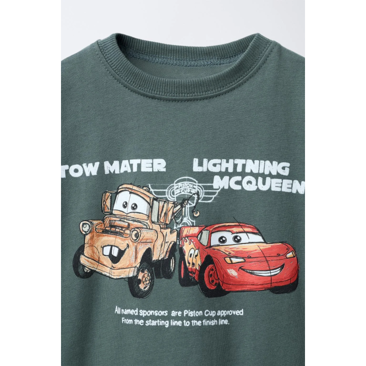 ФУТБОЛКА С ПРИНТОМ ТАЧКИ МОЛНИЯ МАККУИН © DISNEY