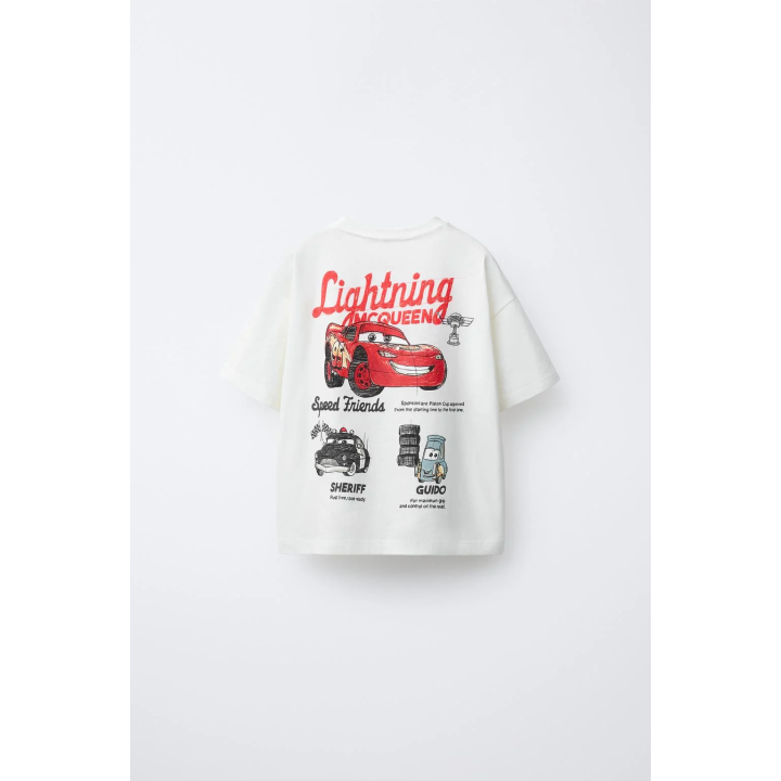 ФУТБОЛКА С ПРИНТОМ ТАЧКИ МОЛНИЯ МАККУИН © DISNEY
