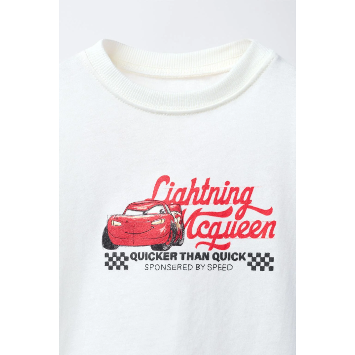 ФУТБОЛКА С ПРИНТОМ ТАЧКИ МОЛНИЯ МАККУИН © DISNEY