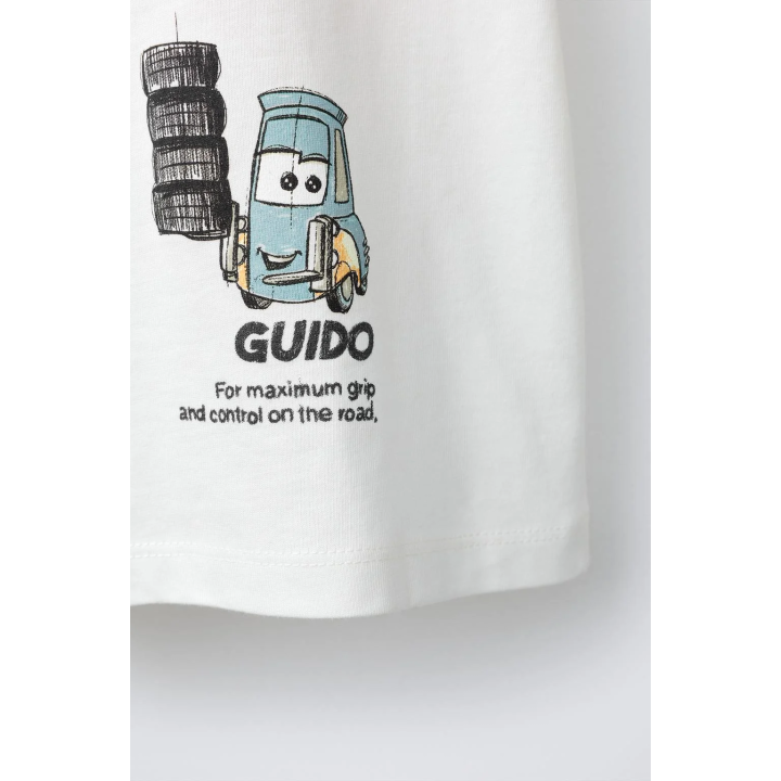 ФУТБОЛКА С ПРИНТОМ ТАЧКИ МОЛНИЯ МАККУИН © DISNEY