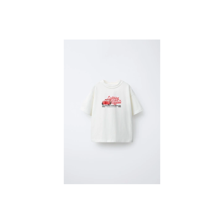 ФУТБОЛКА С ПРИНТОМ ТАЧКИ МОЛНИЯ МАККУИН © DISNEY