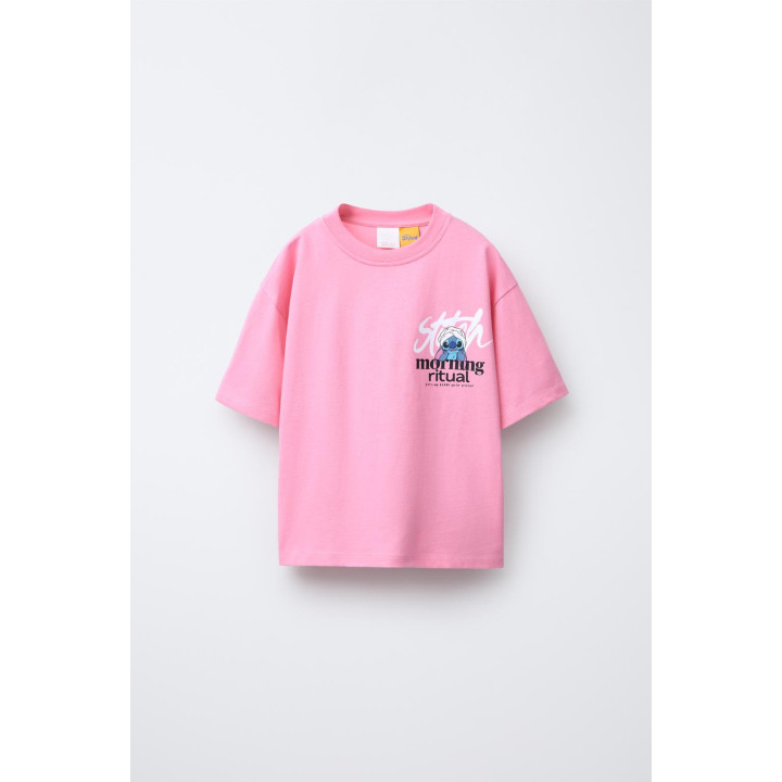 Футболка с принтом lilo & stitch © disney