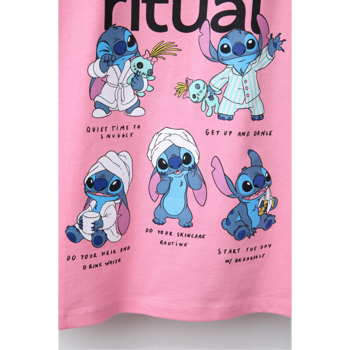 Футболка с принтом lilo & stitch © disney