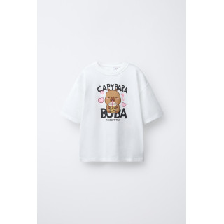 ФУТБОЛКА С ПРИНТОМ КАПИБАРЫ CAPYFUN ©