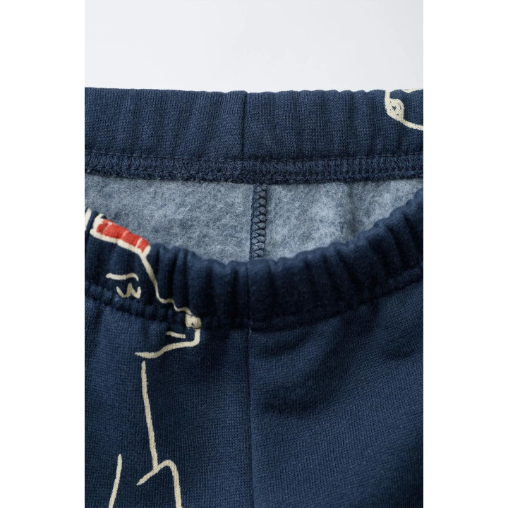 Костюм с принтом волка