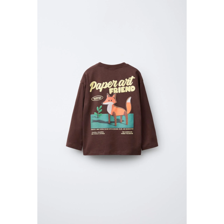 ЛОНГСЛИВ С РЕЛЬЕФНЫМ ПРИНТОМ