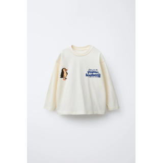 ЛОНГСЛИВ С РЕЛЬЕФНЫМ ПРИНТОМ