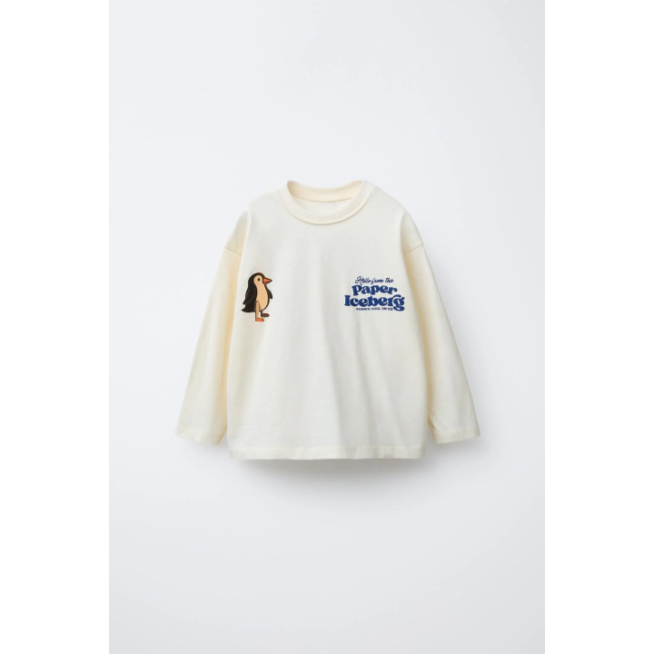 ЛОНГСЛИВ С РЕЛЬЕФНЫМ ПРИНТОМ