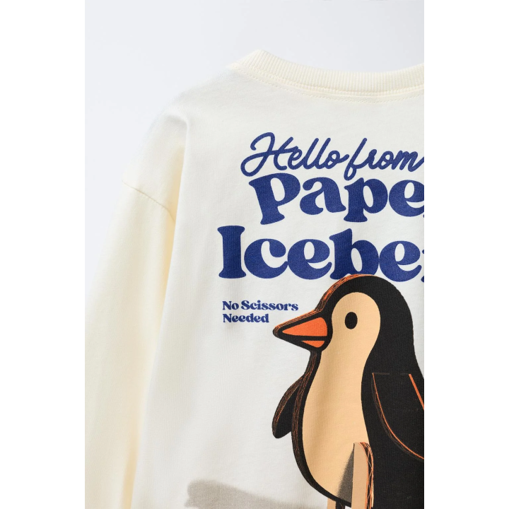 ЛОНГСЛИВ С РЕЛЬЕФНЫМ ПРИНТОМ