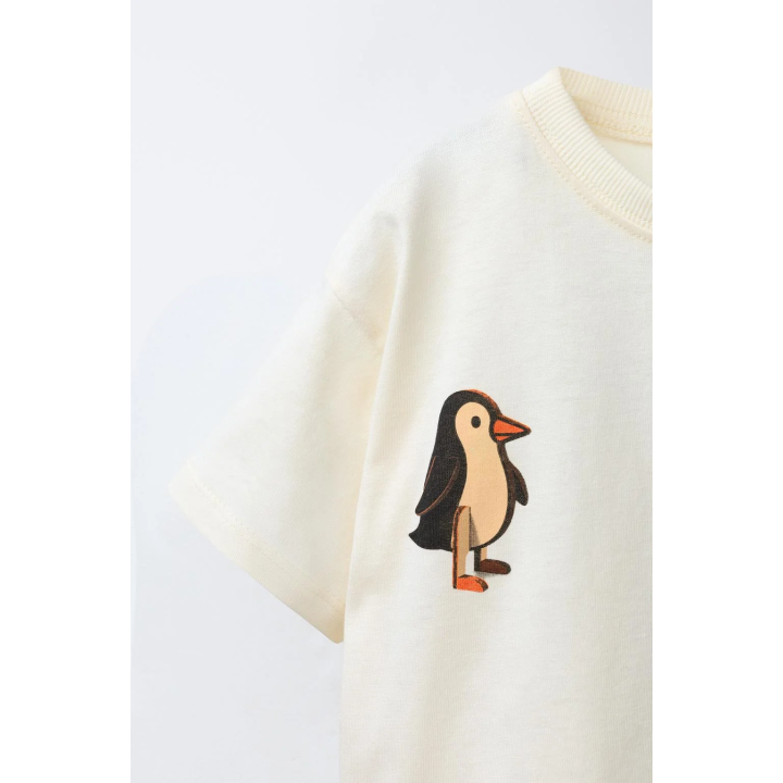 ФУТБОЛКА С РЕЛЬЕФНЫМ ПРИНТОМ