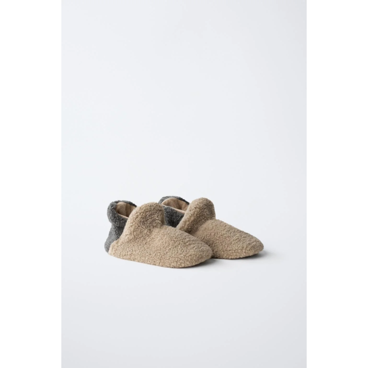 ДОМАШНИЕ ТАПОЧКИ ИЗ ИСКУССТВЕННОЙ ОВЧИНЫ