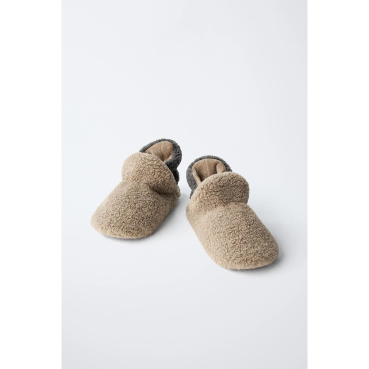 ДОМАШНИЕ ТАПОЧКИ ИЗ ИСКУССТВЕННОЙ ОВЧИНЫ