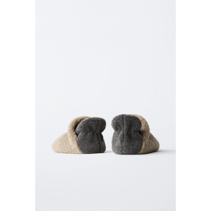 ДОМАШНИЕ ТАПОЧКИ ИЗ ИСКУССТВЕННОЙ ОВЧИНЫ