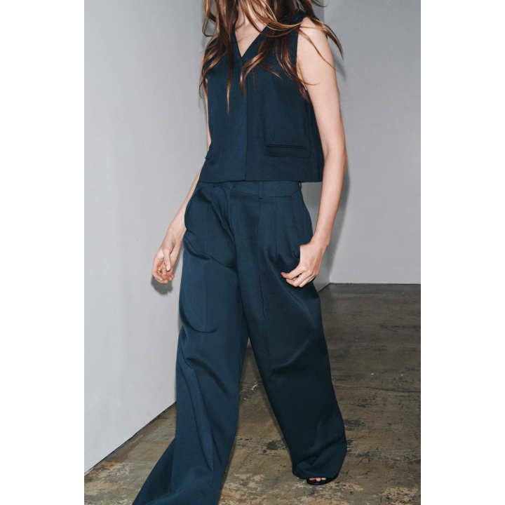 ДВУБОРТНЫЙ ЖИЛЕТ — ZW COLLECTION