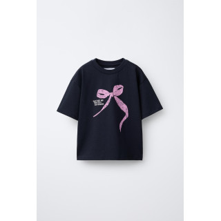 ФУТБОЛКА С ПРИНТОМ «БАНТ»