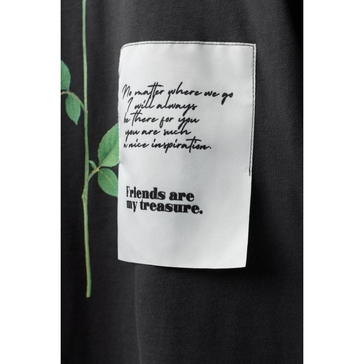 Футболка с балетной тематикой и фотопринтами