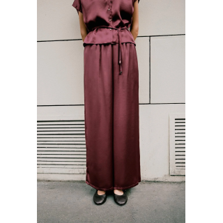 БРЮКИ СЛИМ С ВЫСОКОЙ ПОСАДКОЙ