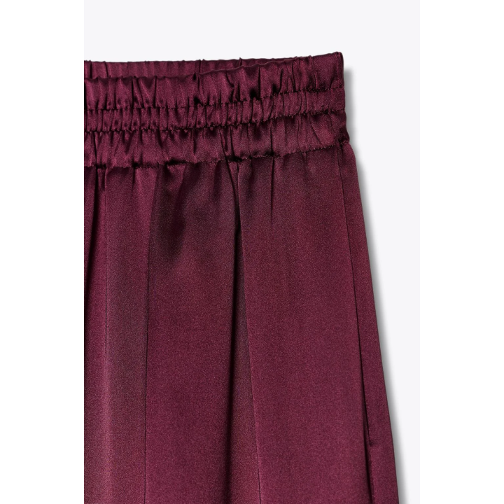 БРЮКИ СЛИМ С ВЫСОКОЙ ПОСАДКОЙ