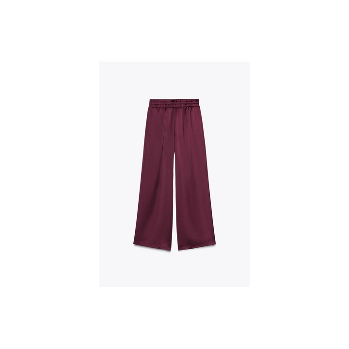 БРЮКИ СЛИМ С ВЫСОКОЙ ПОСАДКОЙ