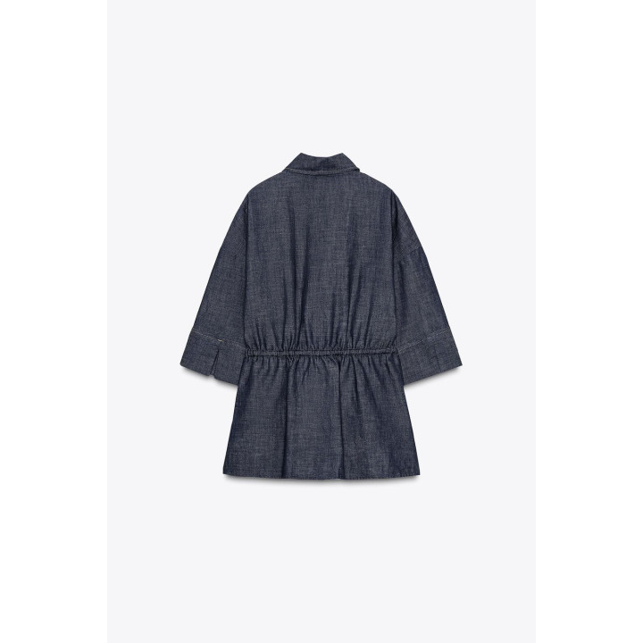 РУБАШКА САФАРИ ИЗ ЛЬНА