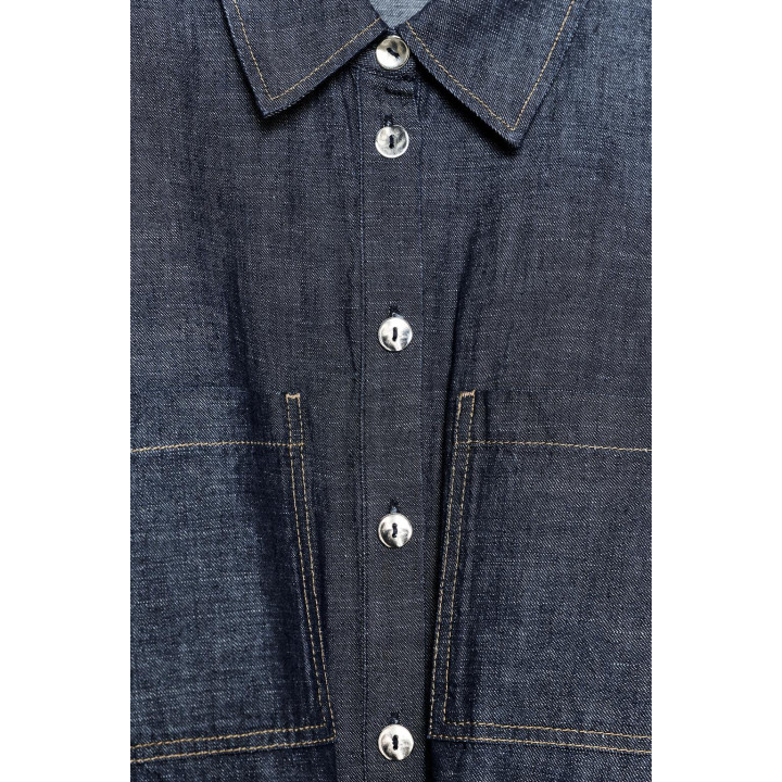 РУБАШКА САФАРИ ИЗ ЛЬНА