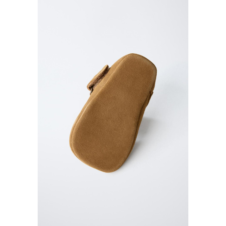 Туфли из кожи в стиле t-bar