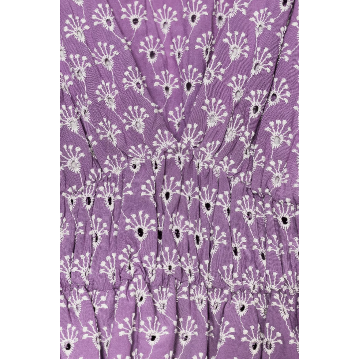 ТОП С ЗАВЯЗКАМИ И ПЕРФОРИРОВАННОЙ ВЫШИВКОЙ