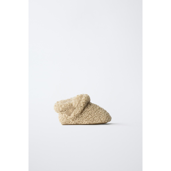 Ботинки из меха искусственного овчарика