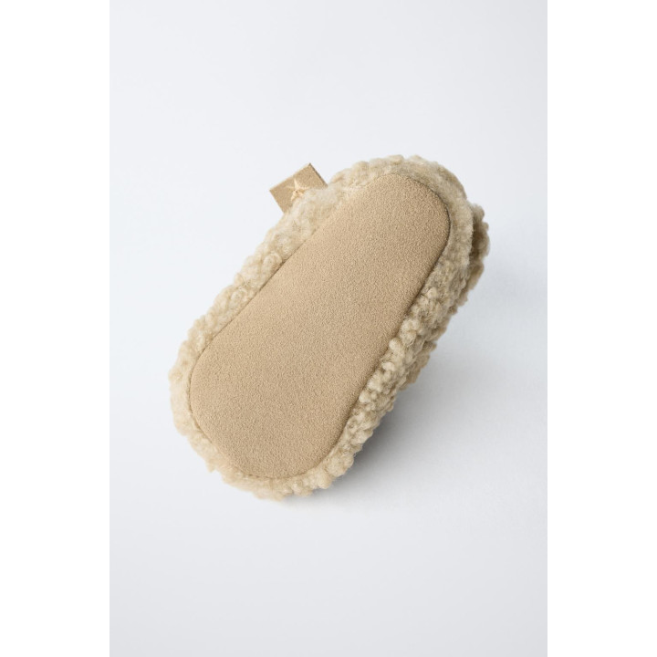 Ботинки из меха искусственного овчарика