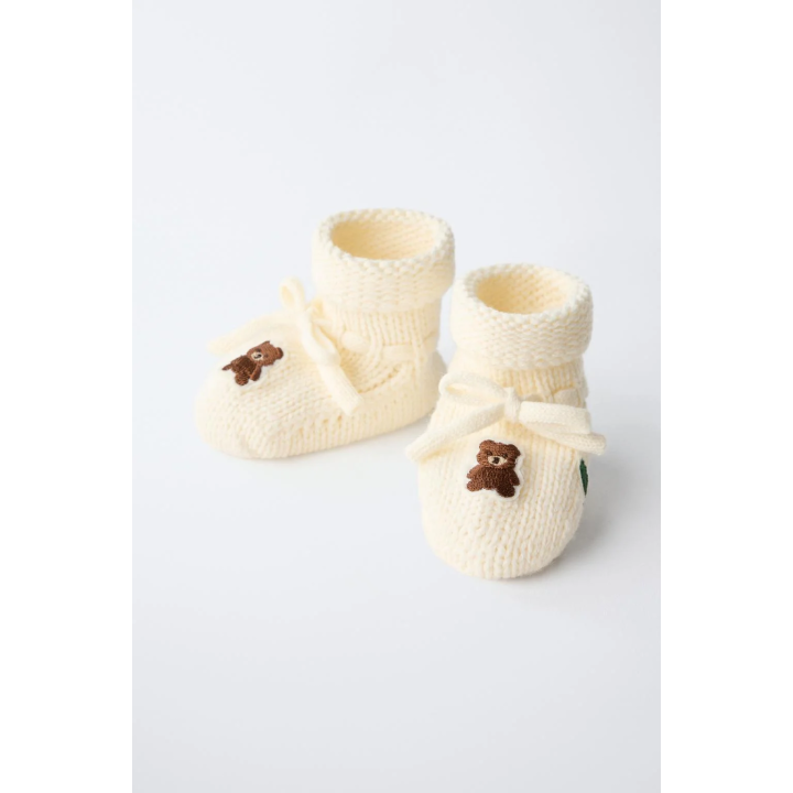 Ботильоны с бантом