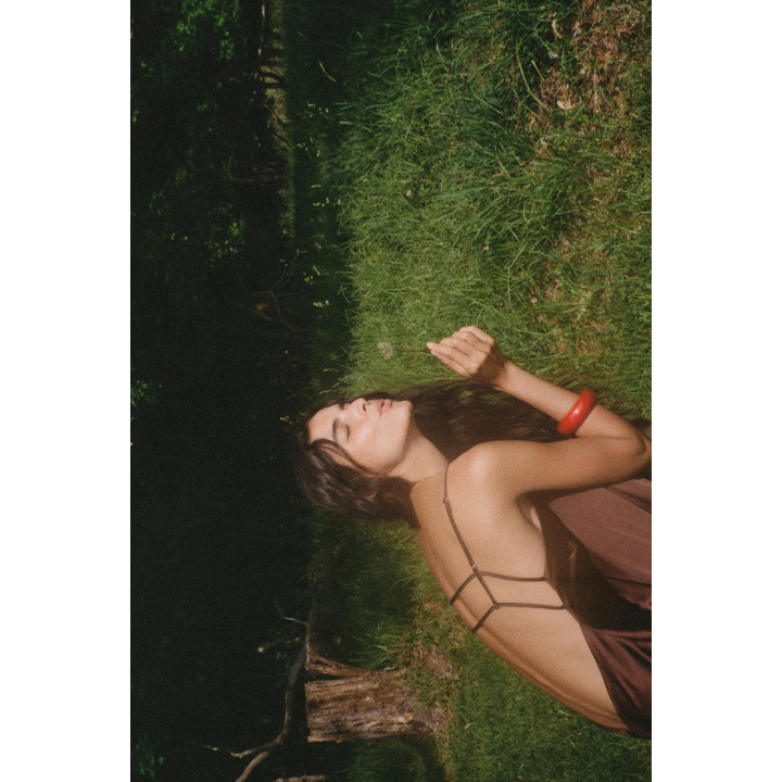 АТЛАСНОЕ ПЛАТЬЕ МИДИ