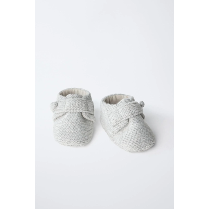 Вязаные ботильоны