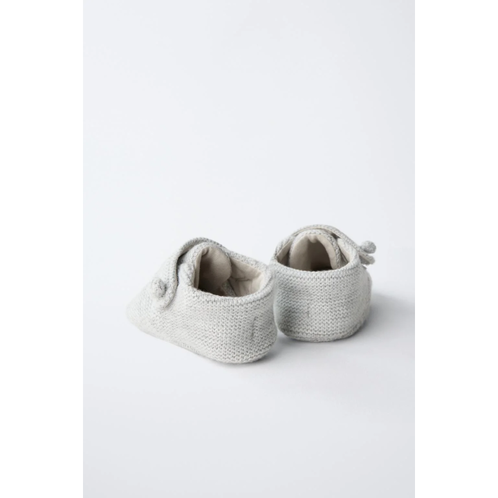 Вязаные ботильоны