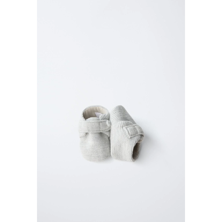 Вязаные ботильоны