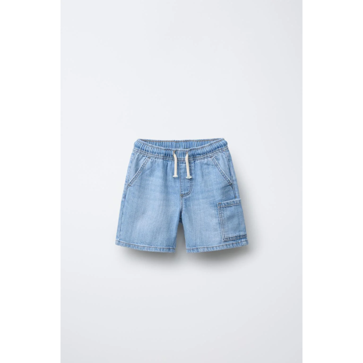 ДЖИНСОВЫЕ ШОРТЫ СВОБОДНОГО КРОЯ