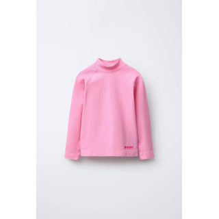 ТЕРМОФУТБОЛКА В РУБЧИК С РЕЛЬЕФНОЙ НАДПИСЬЮ