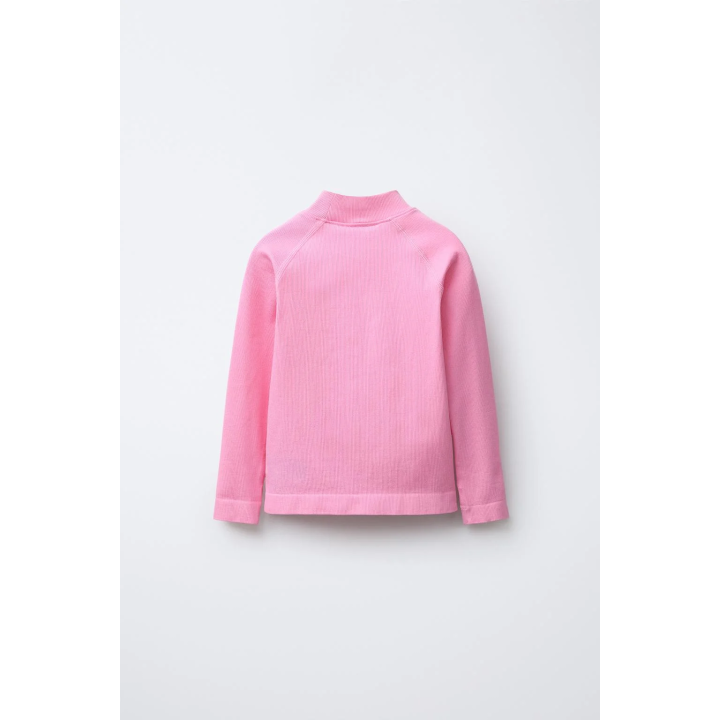 ТЕРМОФУТБОЛКА В РУБЧИК С РЕЛЬЕФНОЙ НАДПИСЬЮ