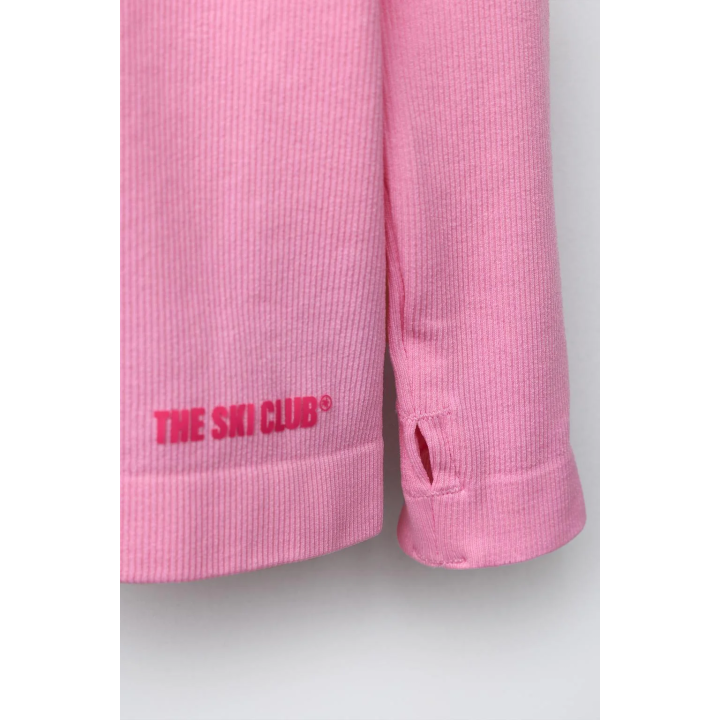 ТЕРМОФУТБОЛКА В РУБЧИК С РЕЛЬЕФНОЙ НАДПИСЬЮ