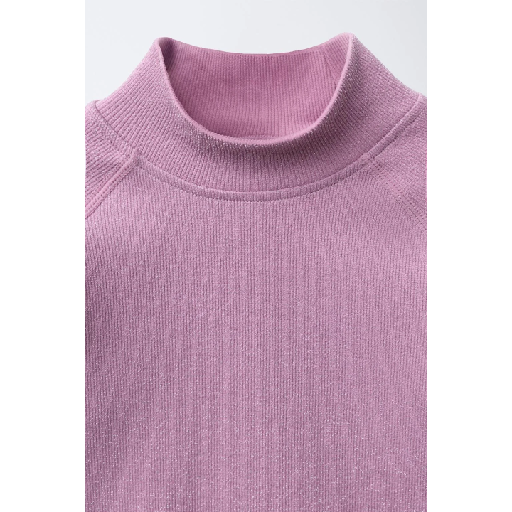 Футболка из блестящей дышащей коллекции лыжной одежды